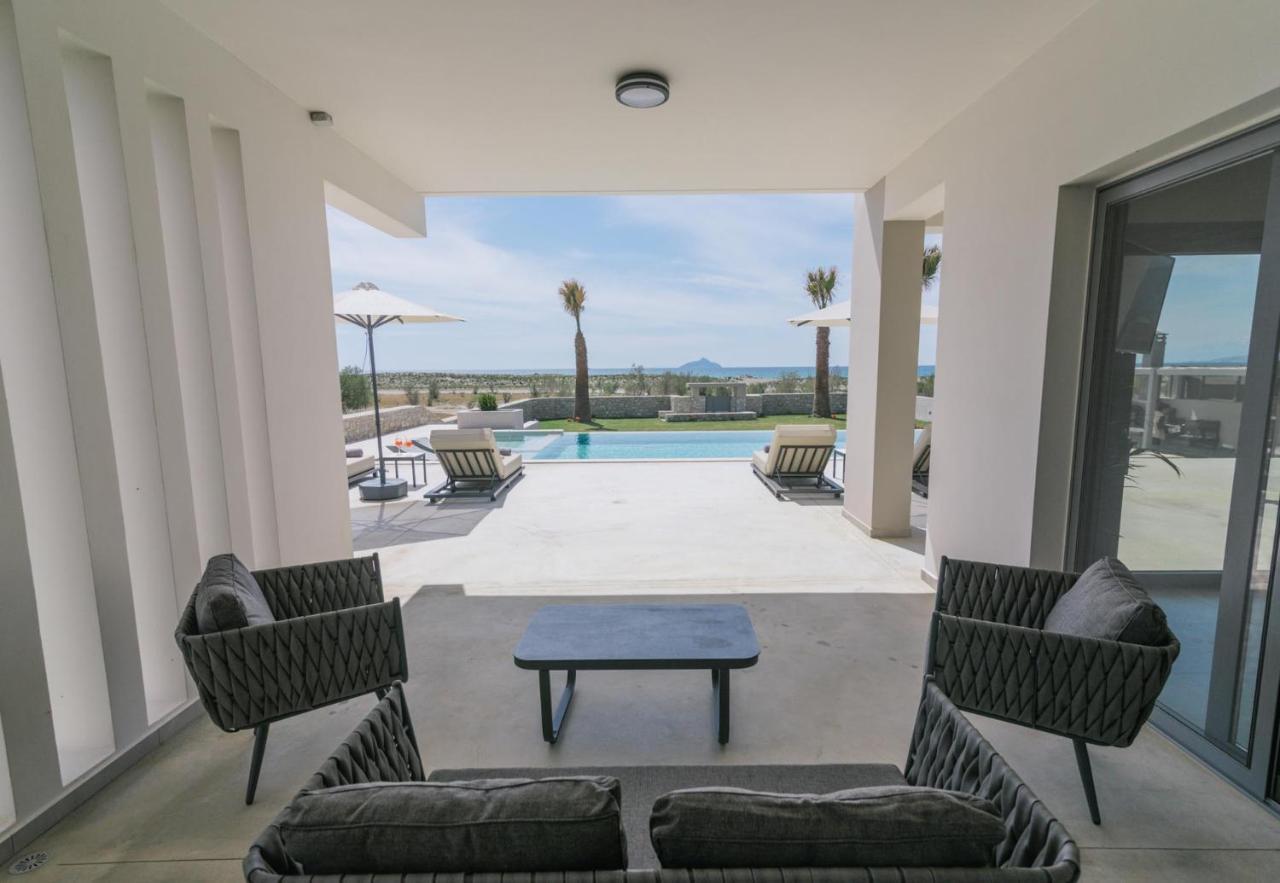 Grand Sea View Luxury Villa Kalamaki  Exterior photo